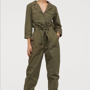 Green Jumpsuit H&M